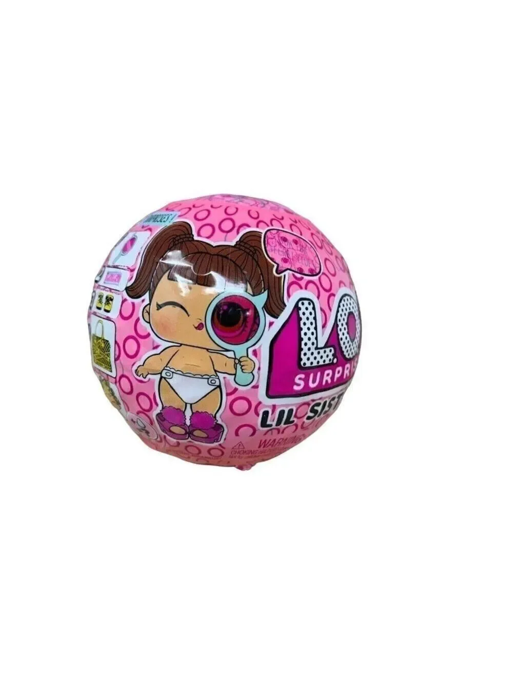 LOL Surprise Doll Gold Eye Spy Underwraps Series 4 Lil Sisters Toy Gift Original